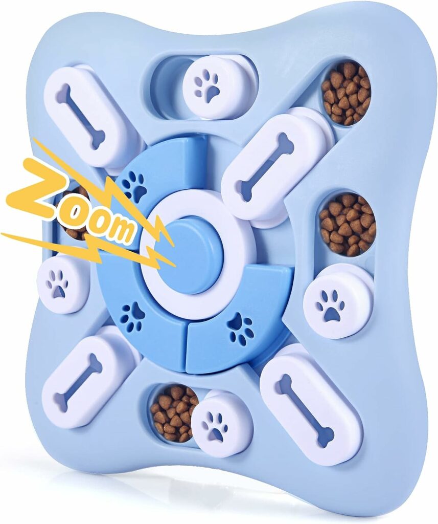 AVOAR Dog Puzzle Toys, Interactive Dog Toys for Large Medium Small Smart Dogs, Squeaky Dog Toys, Dog Enrichment Toys Dog mentally Stimulation Toys for Training, Dog Treat Chew Toy Gifts for PuppyCats