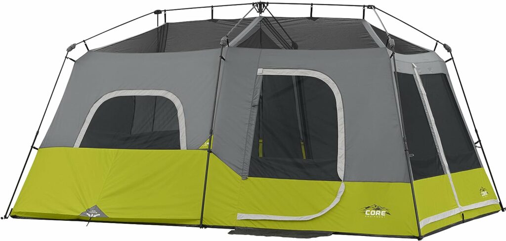 Core 9 Person Instant Cabin Tent - 14 x 9, Green (40008)