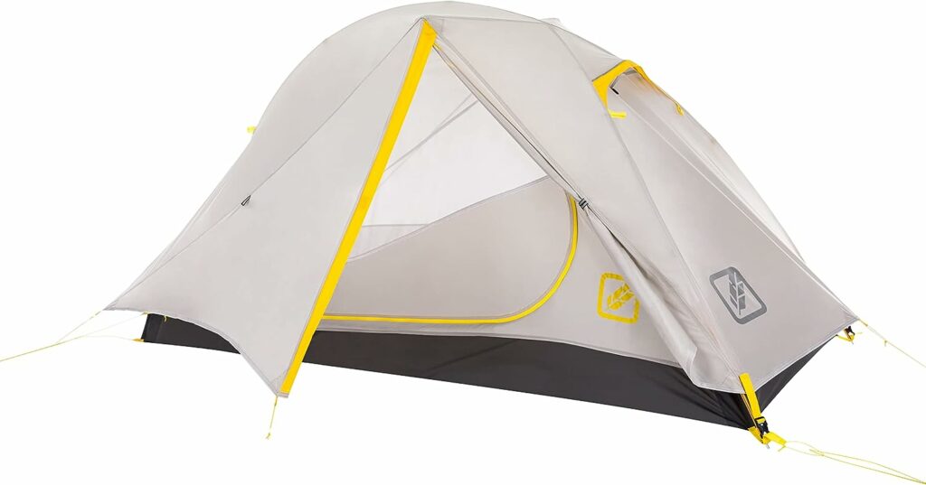 Featherstone Backpacking Tent - Lightweight 3-Season Tent for Outdoor Camping, Hiking, and Biking - Includes Footprint  Mesh Gear Loft - Freestanding Tent with Ultralight Fly-Footprint Capability - Ideal for Backpackers