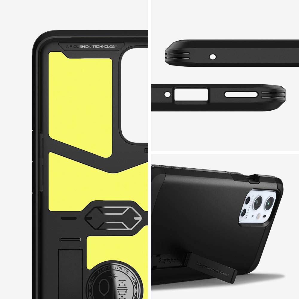 Spigen Tough Armor [Extreme Protection Tech] Designed for OnePlus 9 Pro Case 5G (2021) - Black