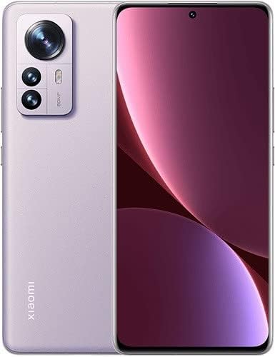 Xiaomi 12 Pro Dual SIM 256GB 12GB RAM Factory Unlocked (GSM Only | No CDMA - not Compatible with Verizon/Sprint) Global - Purple